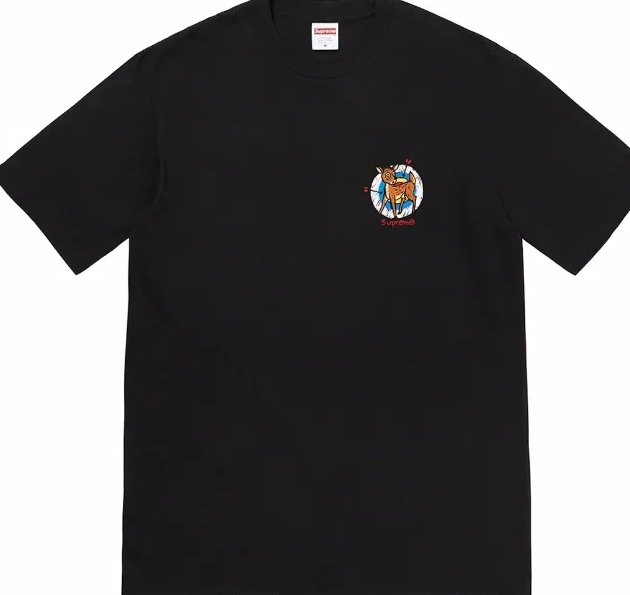 and Target Archery White L Logo Black S 22SS XL Deer Spiral Tee M Printing 0922